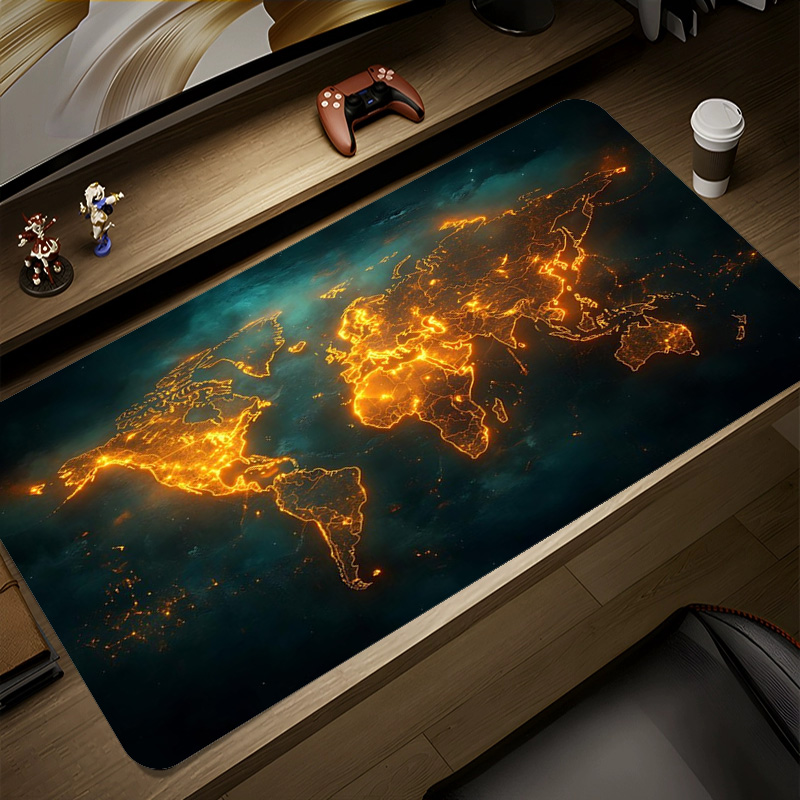 Laptop Accessories World - Mouse Pad Mapa Mundial, Mouse Pad