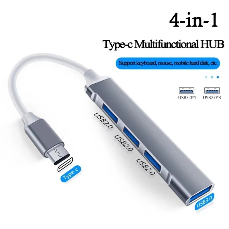 Laptop Accessories Hub - Hub USB 3.0 com 4 portas,