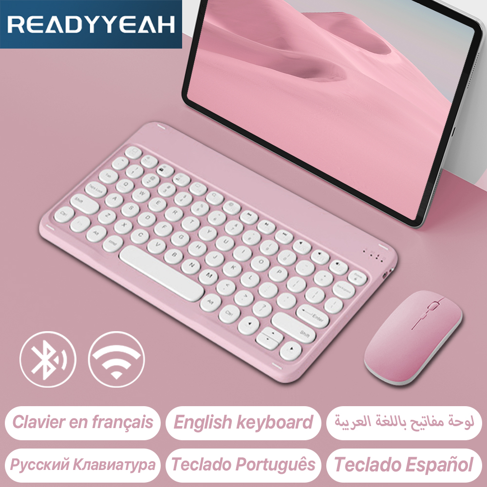 Laptop External Accessories - Teclado e mouse sem fio para