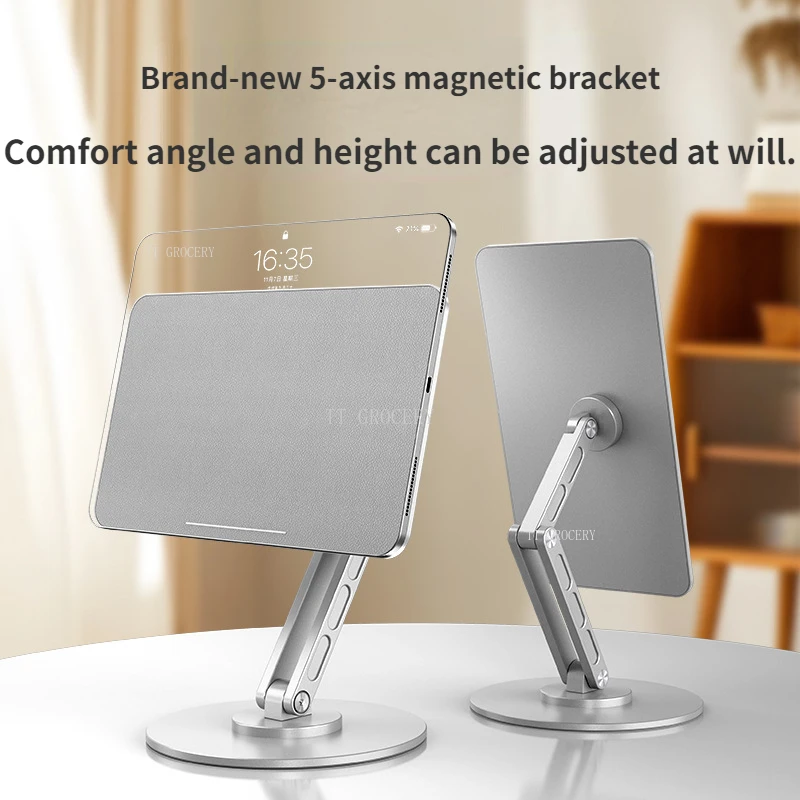 Laptop Accessories Hub - Suporte Magnético Ajustável para iPad Pro,