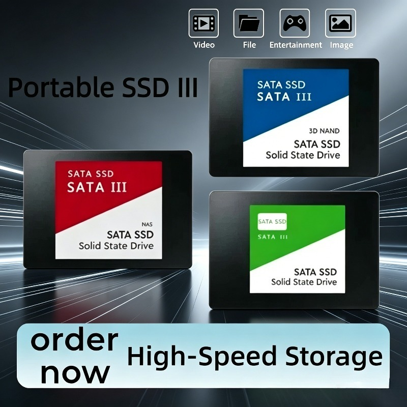 Laptop External Accessories - SSD Externo de 500GB para Laptop,