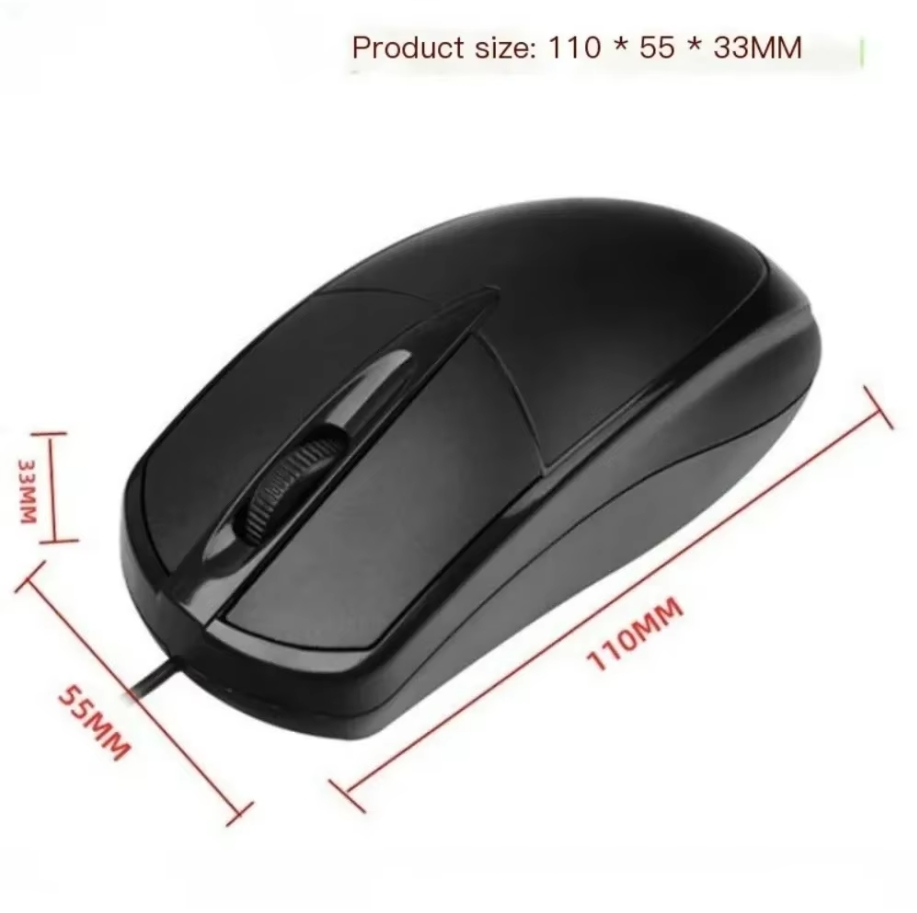 Laptop Accessories Productivity - Usb óptico com fio mouse portátil