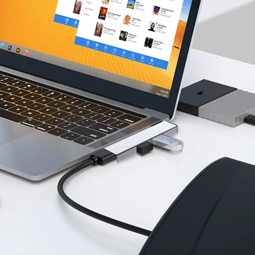 Usb C Docking Hub - Estação de Acoplamento USB 3 em