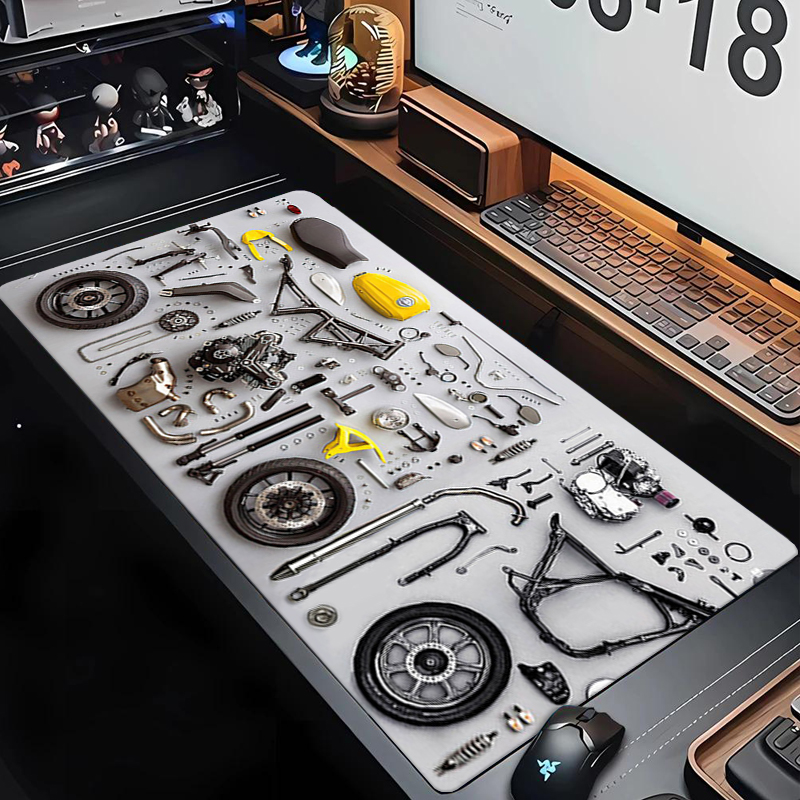 Keyboard Laptop Accessories - Diagrama de Desmontagem do Mouse Pad