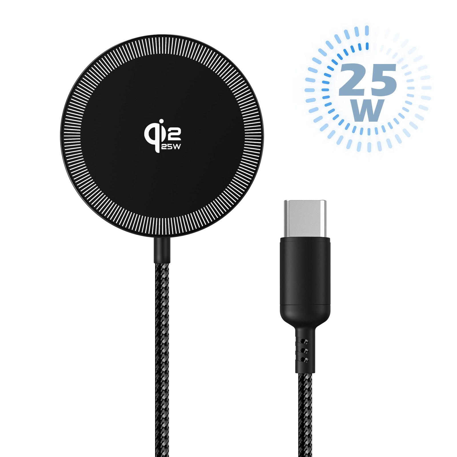 Usb C Docking Hub - Carregador Magnético Sem Fio de 25W,