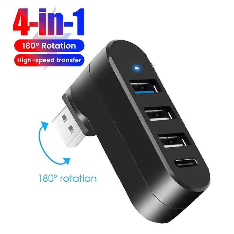 Laptop Accessories Hub - Hub USB 2.0 Mini de 4
