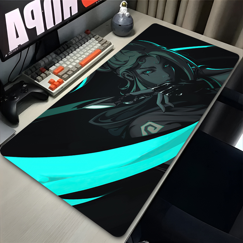 Keyboard Laptop Accessories - Mouse Pad Grande para Jogos Valorant