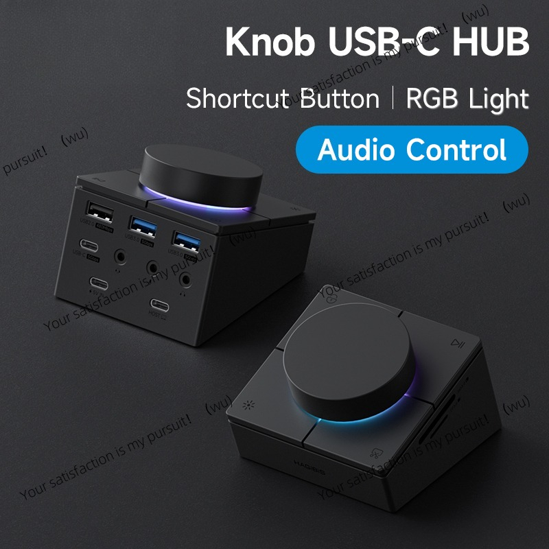 Hub USB-C com Botões de Atalho - Usb C Docking Hub avaliação e preço