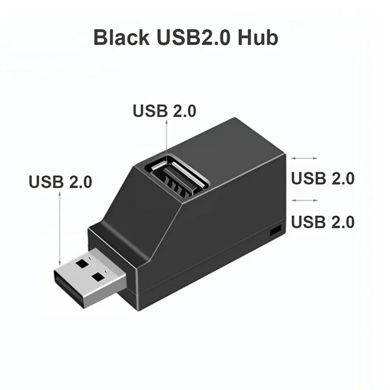 Hub USB 3.0 2.0 Rotativo com 3 - Laptop Accessories Hub avaliação e preço