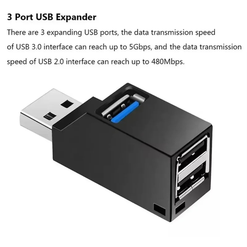 Hub USB 3.0 2.0 Rotativo com 3 - Laptop Accessories Hub avaliação e preço