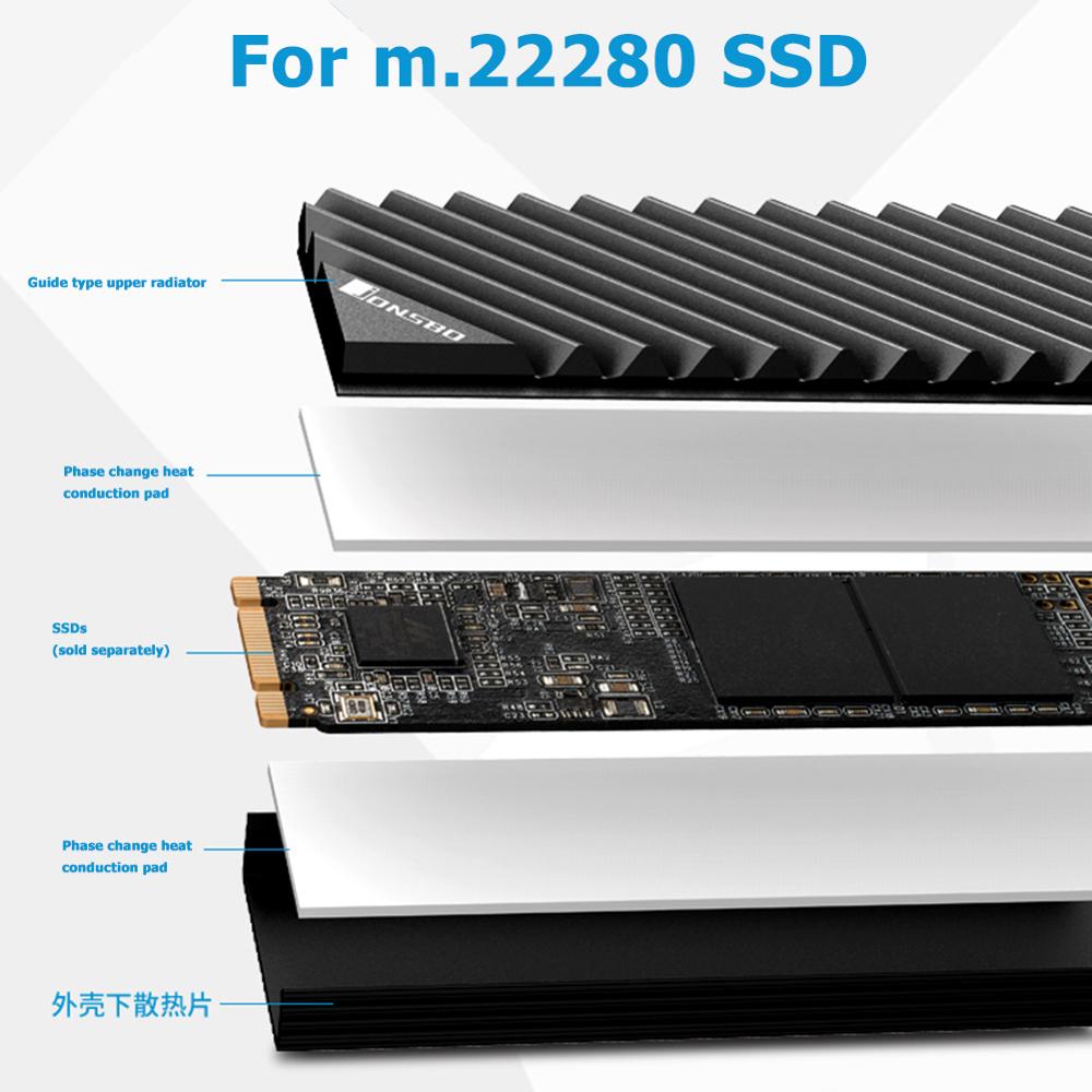 Dissipador de Calor de Alumíni - External Nvme Ssd avaliação e preço