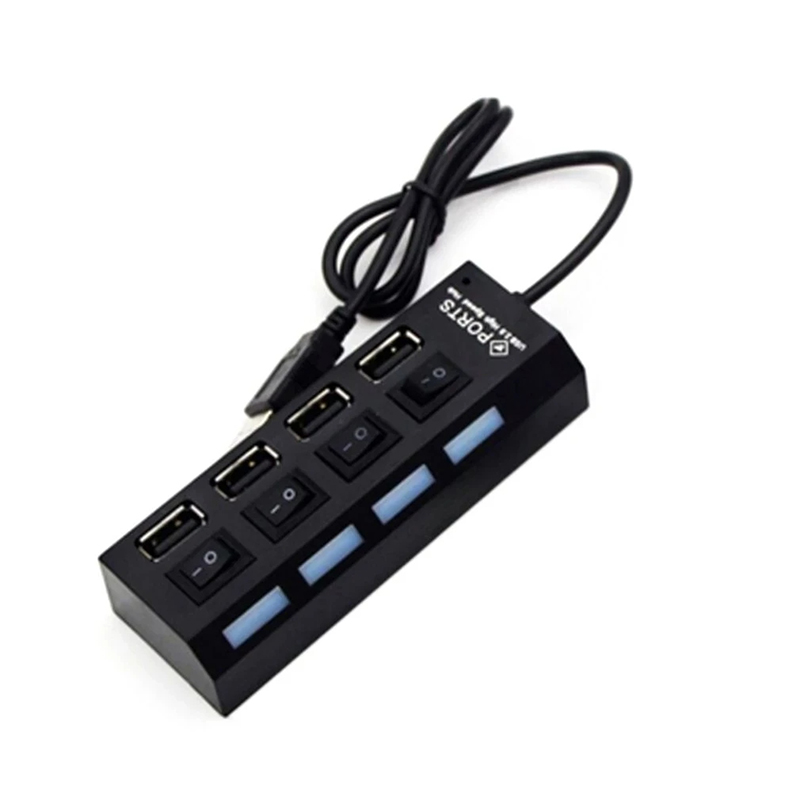 Hub USB 2.0 de 4 Portas com Co - Laptop Accessories Hub avaliação e preço