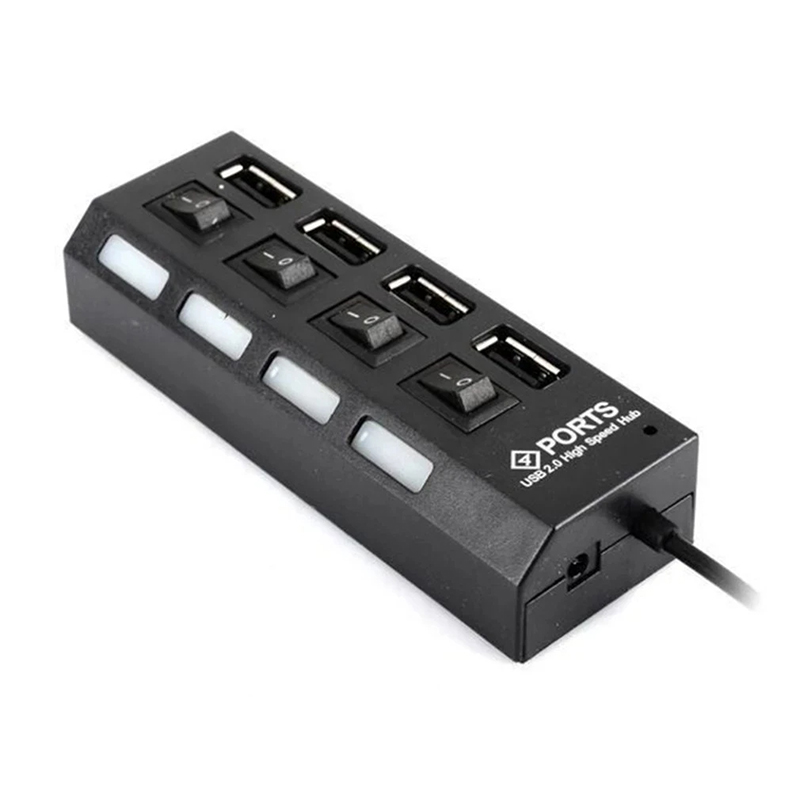 Hub USB 2.0 de 4 Portas com Co - Laptop Accessories Hub avaliação e preço