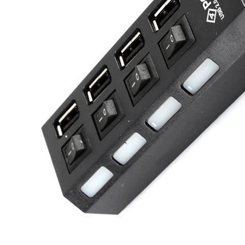 Hub USB 2.0 de 4 Portas com Co - Laptop Accessories Hub avaliação e preço