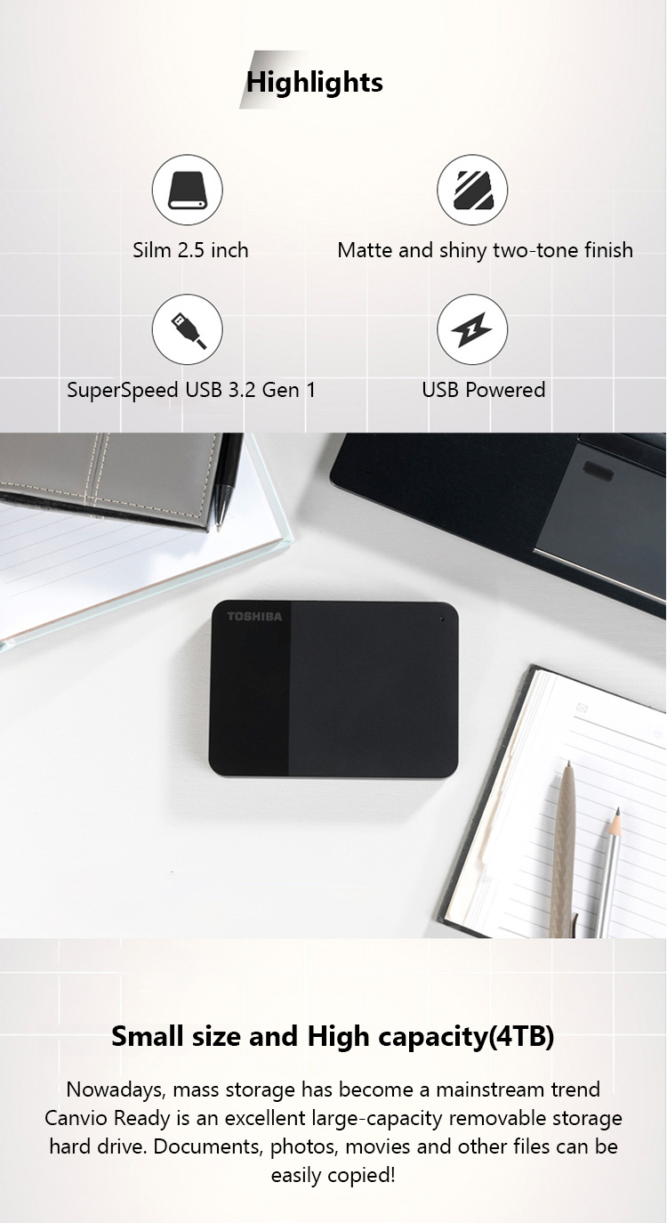 Disco Rígido Externo Portátil  - Laptop External Accessories avaliação e preço