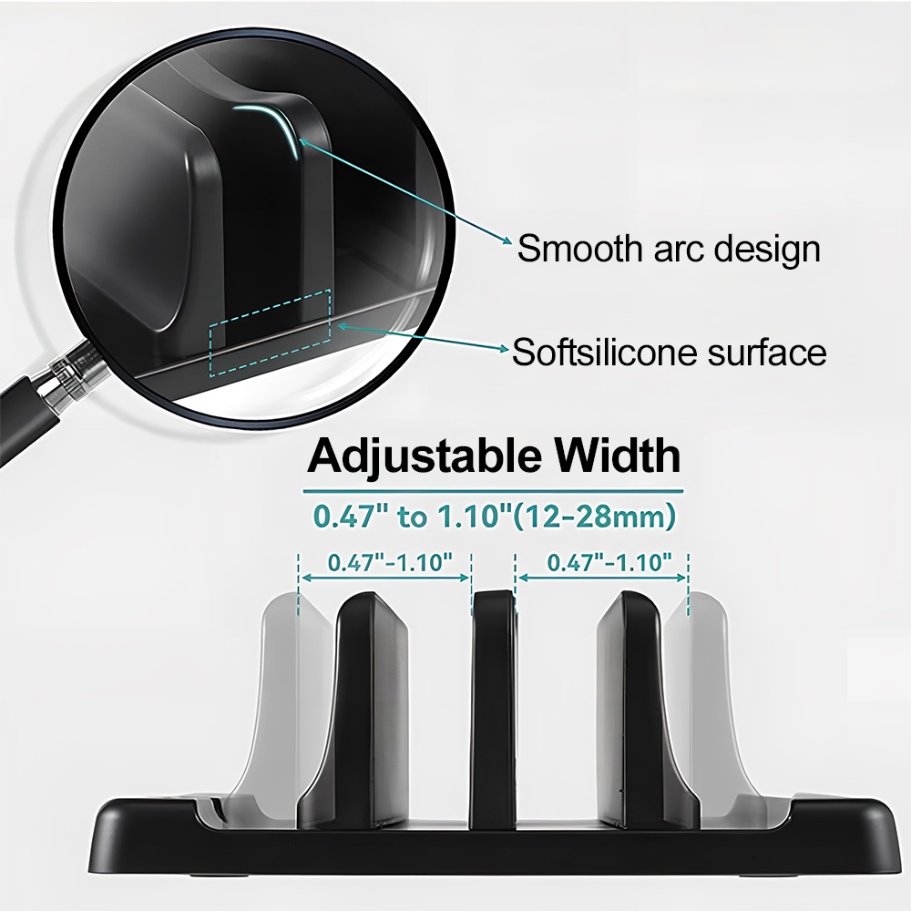 Suporte vertical para laptop,  - Laptop Accessories Productivity avaliação e preço