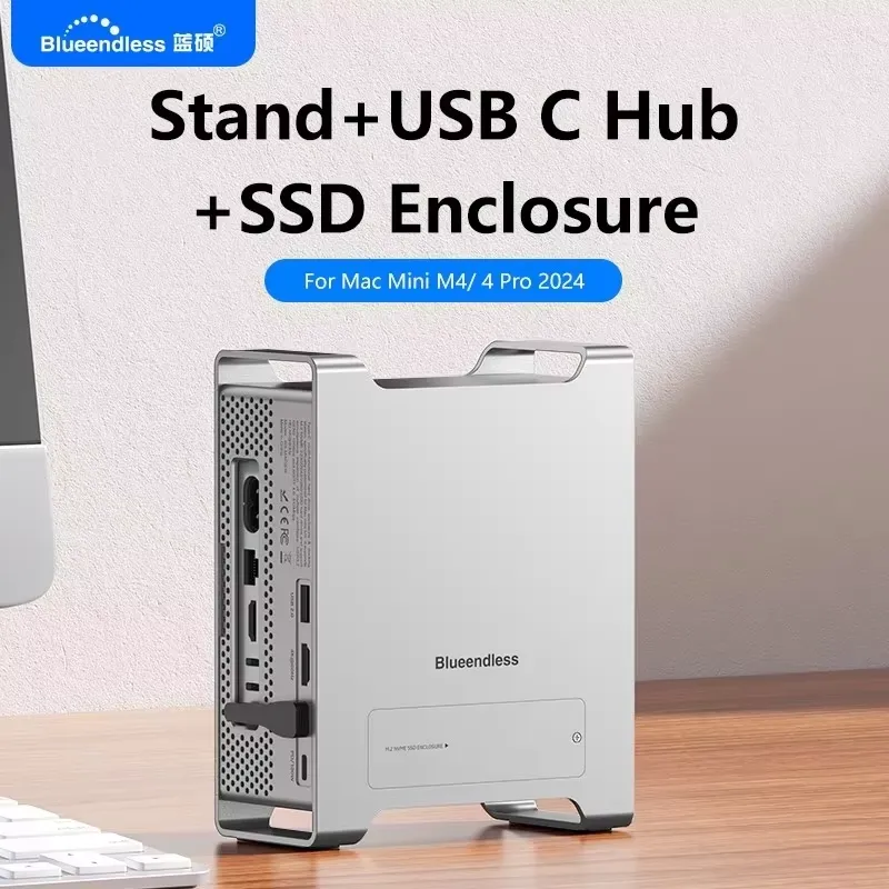 AP01 para Mini M4 Stand Hub Do - Usb C Docking Hub avaliação e preço