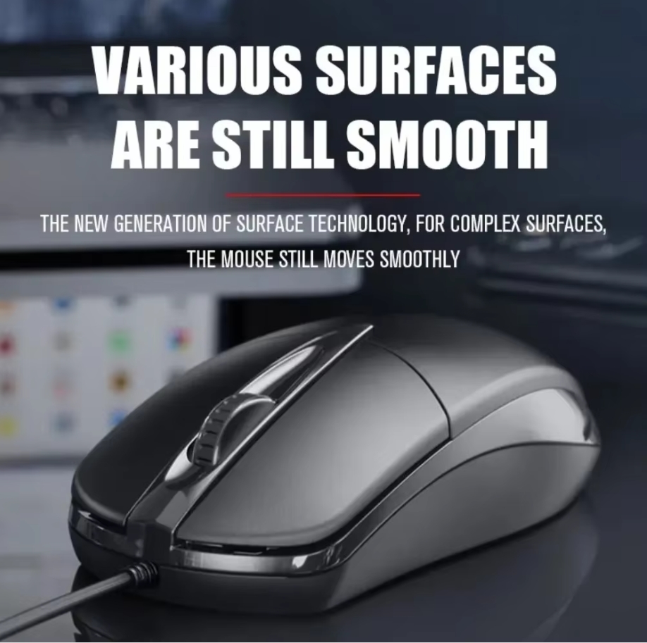 Usb óptico com fio mouse portá - Laptop Accessories Productivity avaliação e preço