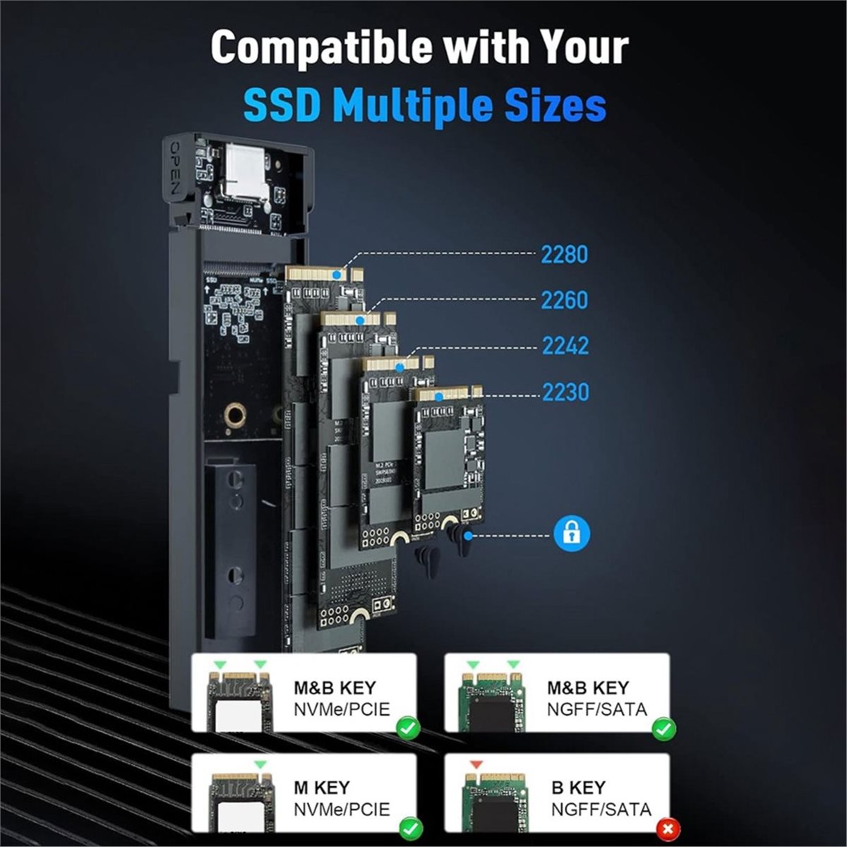 Atualização. Adaptador de Gabi - External Nvme Ssd avaliação e preço