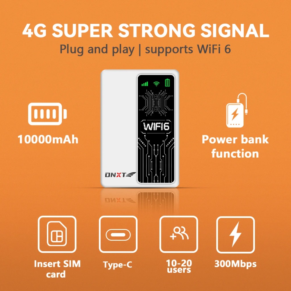 Roteador M20 4G LTE WiFi6 300M - Laptop External Accessories avaliação e preço