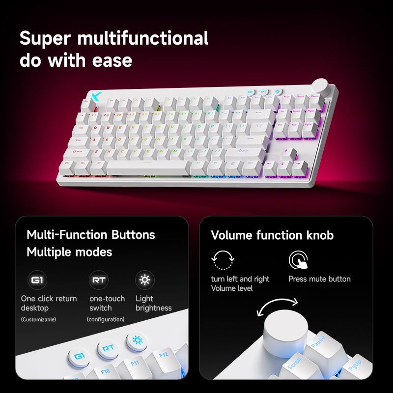 Mchose mix87 teclado swtich ma - Laptop Accessories Productivity avaliação e preço