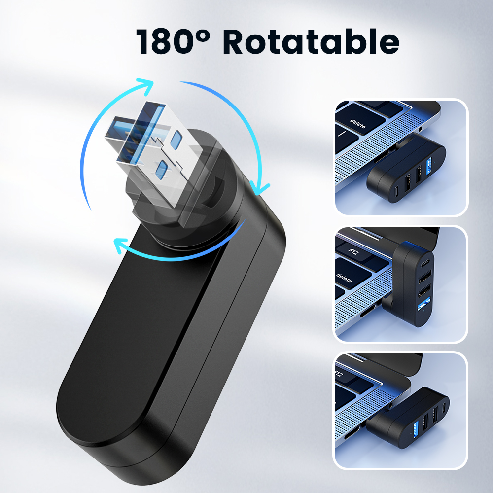 Hub USB 2.0 Mini de 4 Portas 1 - Laptop Accessories Hub avaliação e preço
