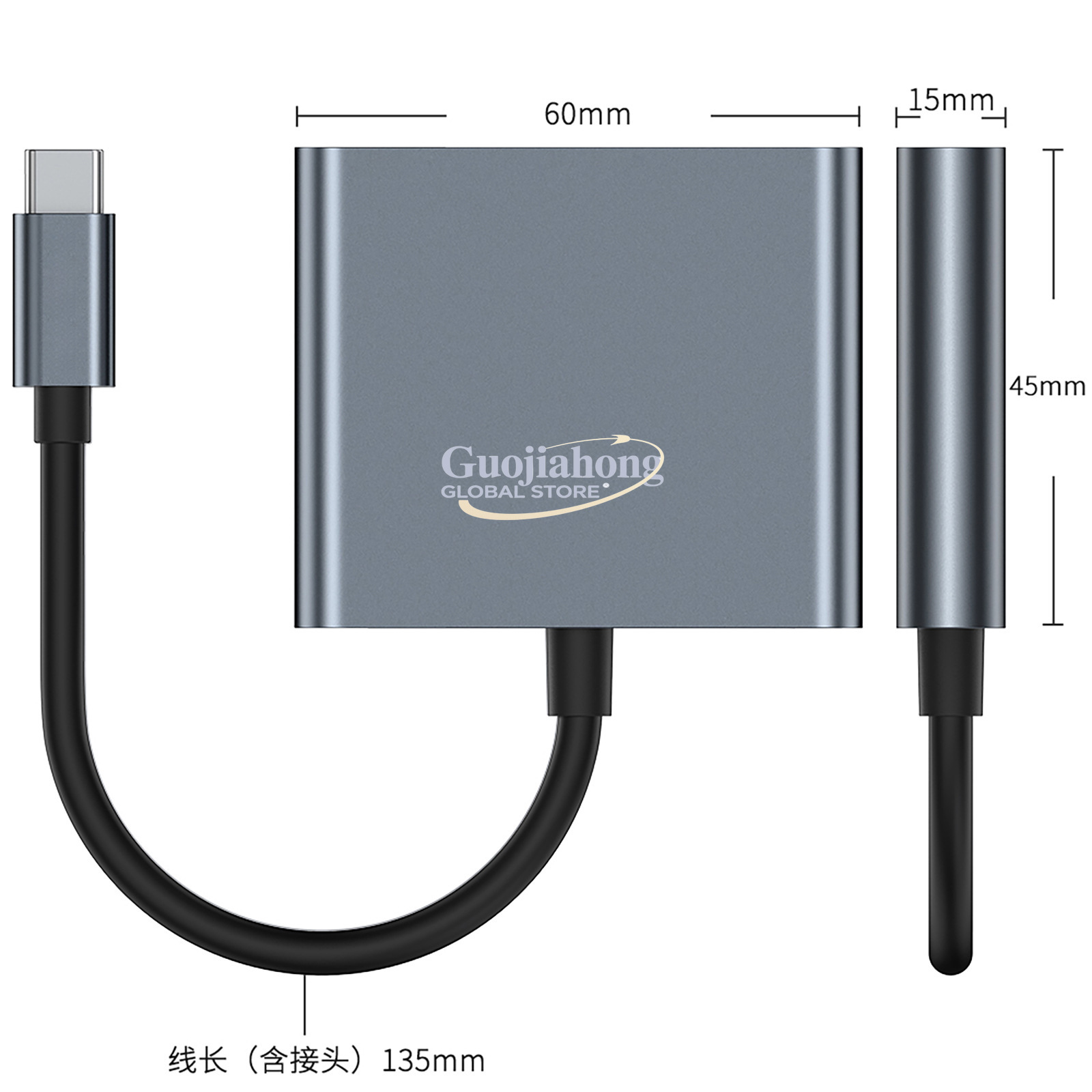 Hub USB-C Transfronteiriço 3 e - Usb C Docking Hub avaliação e preço