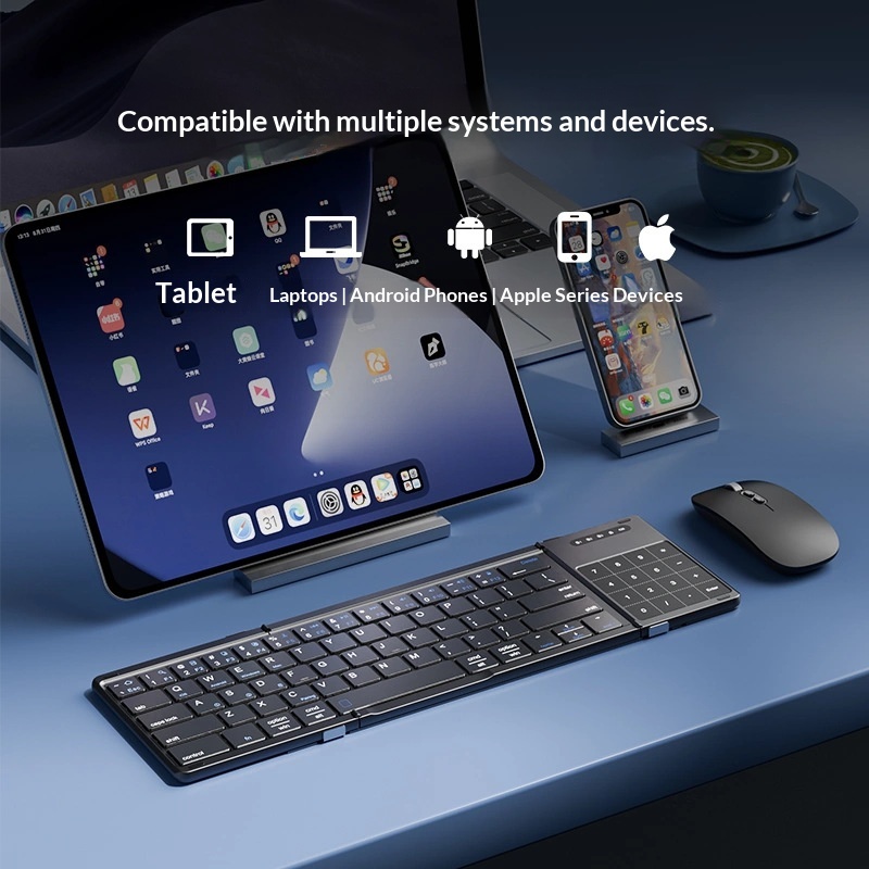 Teclado Bluetooth sem fio Meng - Laptop External Accessories avaliação e preço