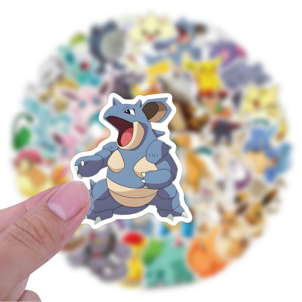 50/60pcs Adesivos de Anime Pok - Laptop Accessories Toy avaliação e preço