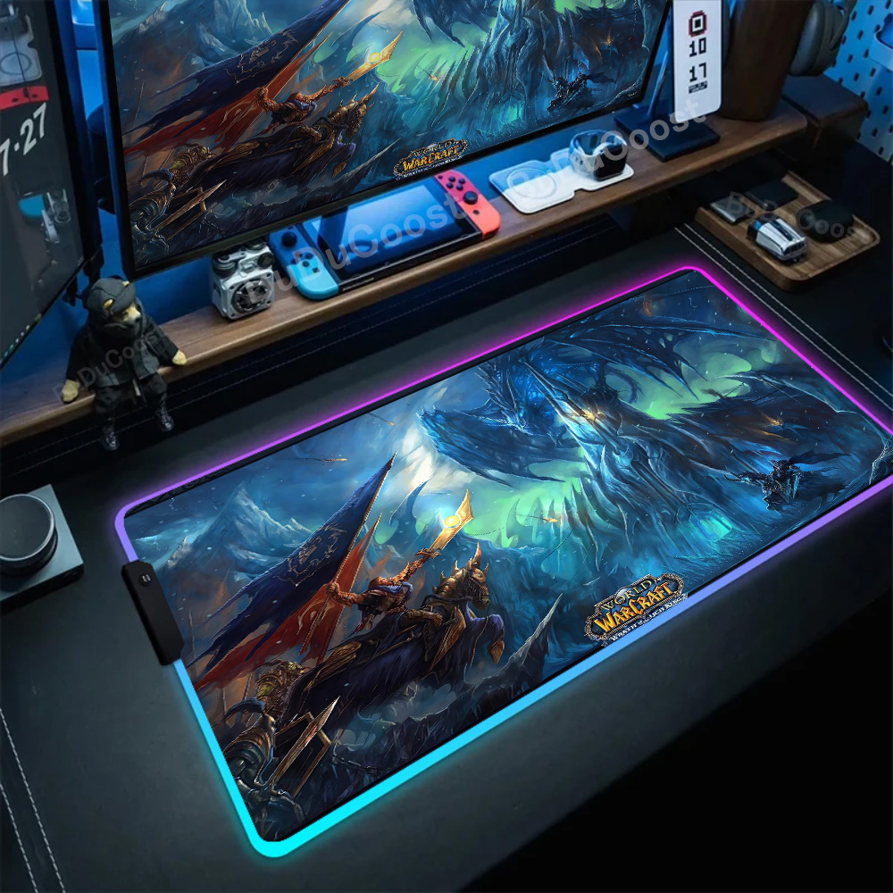 Rgb mouse pad jogo world of wa - Laptop Accessories World avaliação e preço