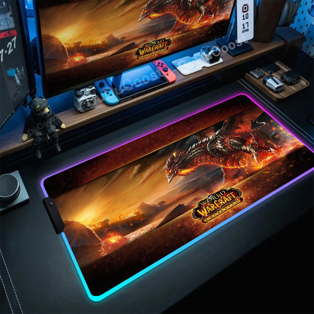 Rgb mouse pad jogo world of wa - Laptop Accessories World avaliação e preço