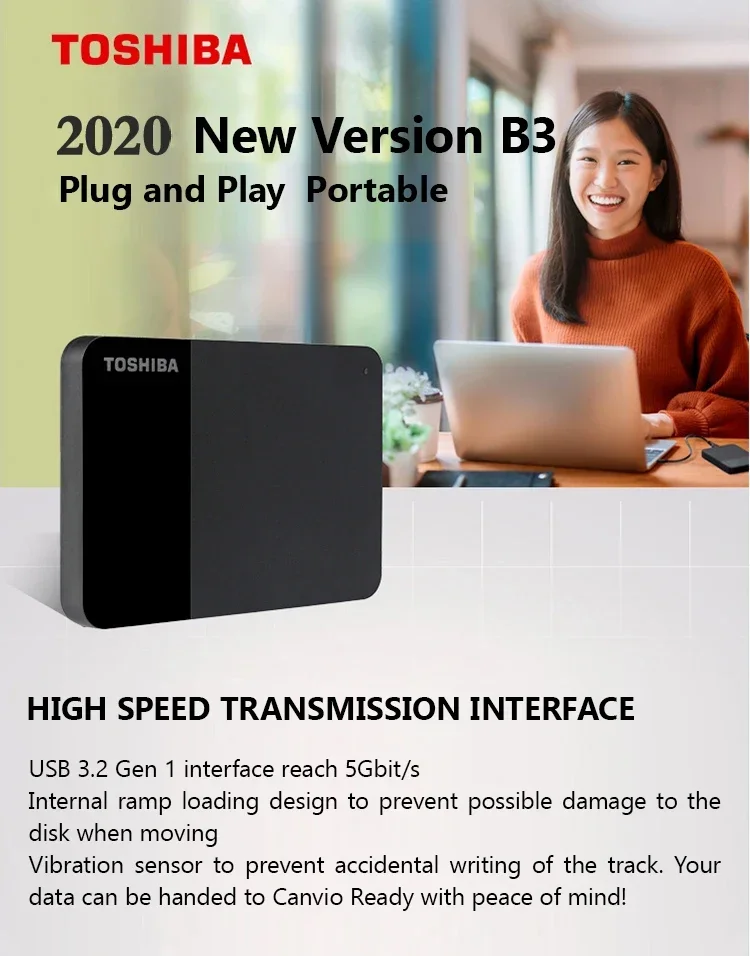 Para Toshiba T0 2PCS Disco Ríg - Laptop External Accessories avaliação e preço