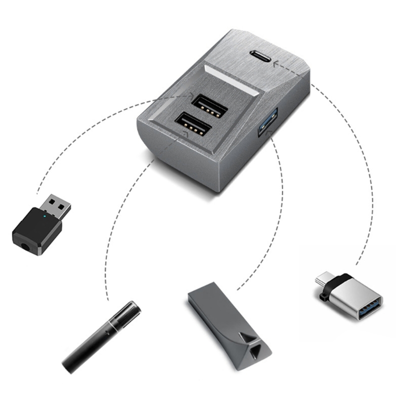 Estação encaixe para porta-luv - Usb C Docking Hub avaliação e preço